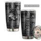 Viking And Wolf Stronger With Dark Personalized 20 Oz Tumbler For Coffee Travel And Daily Drinks