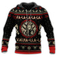 Viking Shieldmaiden Holiday Humor Hoodie For Seasonal Parties Casual Wear And Thoughtful Holiday Gifts