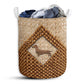 Small Size Dachshund Vintage So Simple Laundry Basket For Bathroom Bedroom Storage