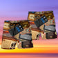 Vintage Radio Retro Beach Shorts Print View For Coastal Escapes And Casual Outings
