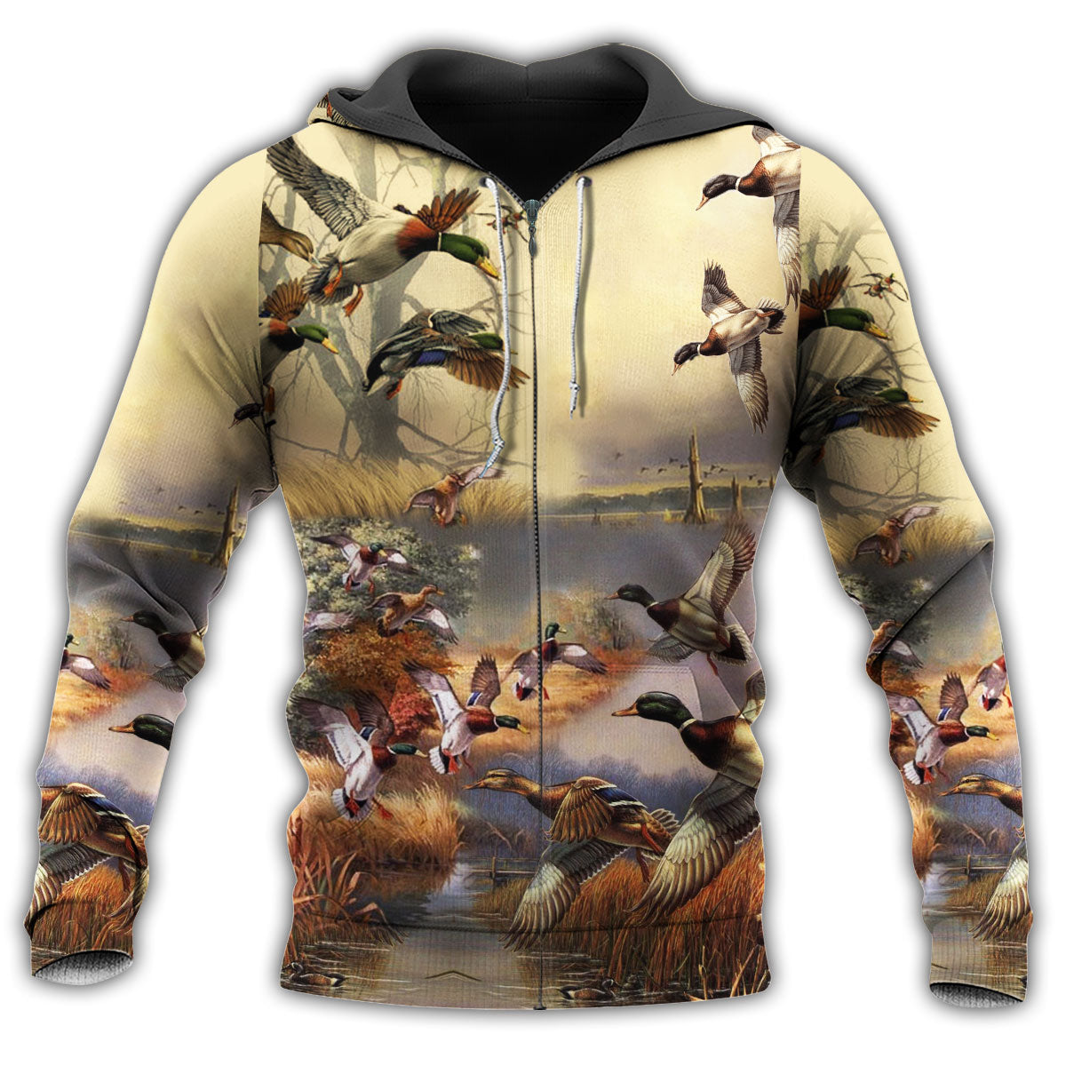 Vintage Duck Outdoor Hoodie For Nature Lovers Everyday Adventures And Thoughtful Gifting