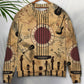 Vintage Guitar Music Sweater For Concert Outings Weekend Travel And Relaxed Everyday Styling