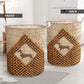 Dachshund Vintage So Simple Laundry Basket For Room Home Organizer
