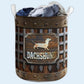 Small Size Vintage Dachshund Laundry Basket For Bathroom Bedroom Storage