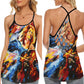 Violin Her Soul Her Life Harmony Hollow Tank Top For Studio Practice And Festival Wear
