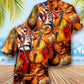 Violin Hawaiian Shirt With All Over Print For Tropical Travel Beach Gatherings And Comfortable Wear