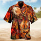 Violin Soul Hawaiian Shirt For Summer Vacation, Beach Travel, And Casual Wear