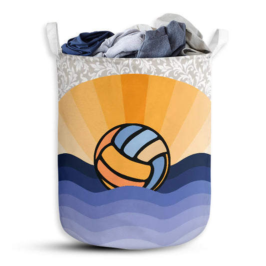 Small Size Volleyball Palette Color Laundry Basket For Bathroom Bedroom Storage