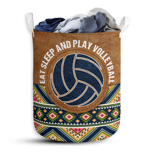 Small Size Volleyball Suede Pattern Laundry Basket For Bathroom Bedroom Storage