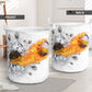 Volleyball Fire Flying Laundry Basket For Room Home Organizer