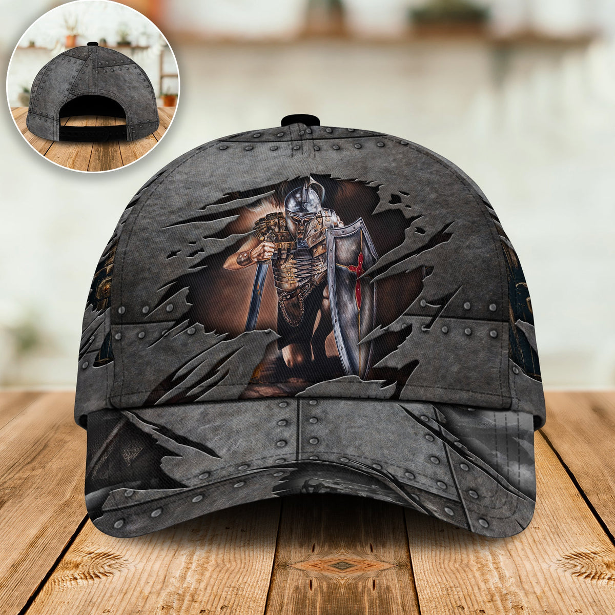 Warrior Of God Vintage Classic Cap For Holiday Trips Daily Outfits And Thoughtful Gifting