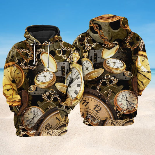 Watch Love Time Hoodie For Casual Activities Seasonal Outings And Gift Ideas