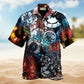 Camping Not Wander Lost Hawaiian Shirt Collar And Front View For Summer Travel