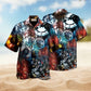 Camping Not Wander Lost Hawaiian Shirt Fabric Pattern Detail For Resort Wear
