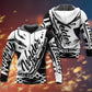 Black White Welder Hoodie For Relaxed Streetwear Weekend Travel And Everyday Style