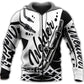 Black White Welder Hoodie For Relaxed Streetwear Weekend Travel And Everyday Style
