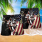 Welder Patriotic So Cool Hawaiian Print Beach Shorts For Outdoor Gatherings And Comfort