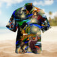 Funny Welder Sparks Hawaiian Shirt For Island Vacations, Resort Wear, And Relaxed Seasonal Style