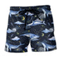 Galaxy Whale Sky Beach Shorts For Island Getaways And Thoughtful Gift Giving