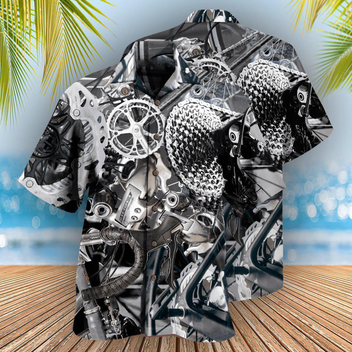 Dark Bicycle Doubt Pedal Hawaiian Shirt For Poolside Relaxation And Sunny Getaways