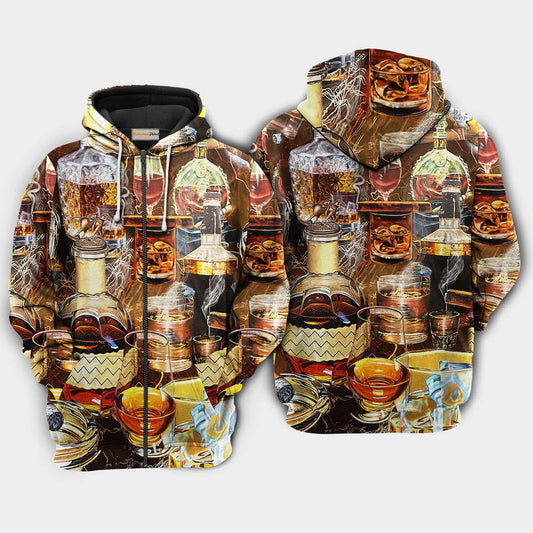 Whiskey Happiness Hoodie For Everyday Wear Outdoor Adventures And Comfortable Style