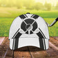 White Golf Sport Classic Cap For Festivals Travel Adventures And Casual Gift Giving