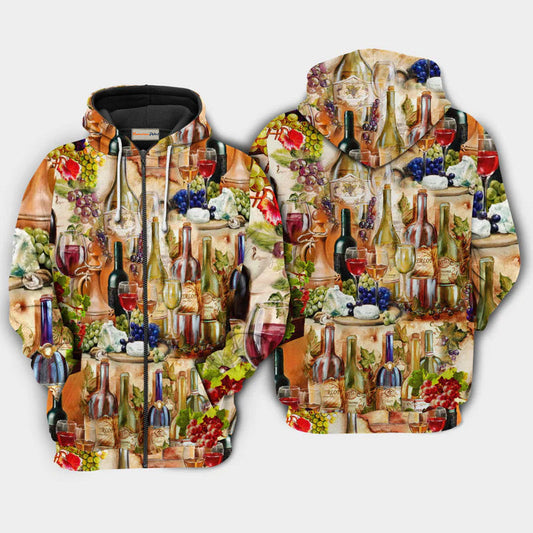 Wine Give Sip Hoodie For Casual Streetwear Travel And Everyday Comfort