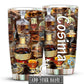 Beverage Is My Love And My Life Personalized 20 Oz Tumbler For Coffee Travel And Daily Drinks