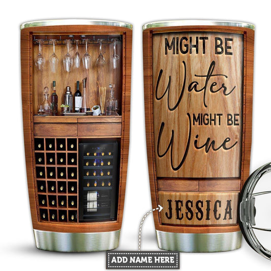 Beverage Lover Might Be Water Might Be Beverage 20 Oz Tumbler For Coffee Travel And Daily Drinks
