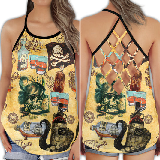 Wine So Good Yellow Hollow Tank Top For Yoga Workouts And Casual Wear