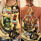 Wine So Good Hollow Tank Top For Yoga Practice And Vacation Outfits