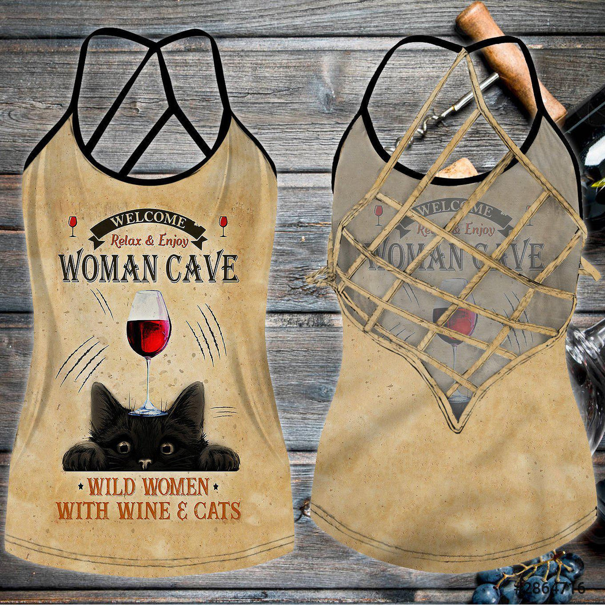 Wine So Good Hollow Tank Top For Active Lifestyles And Weekend Style