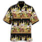 Wine Tasting Stripe Pattern Hawaiian Shirt For Island Vacations, Resort Wear, And Relaxed Seasonal Style