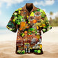 Wine Lemons Celebrate Hawaiian Shirt For Island Vacations, Resort Wear, And Relaxed Seasonal Style