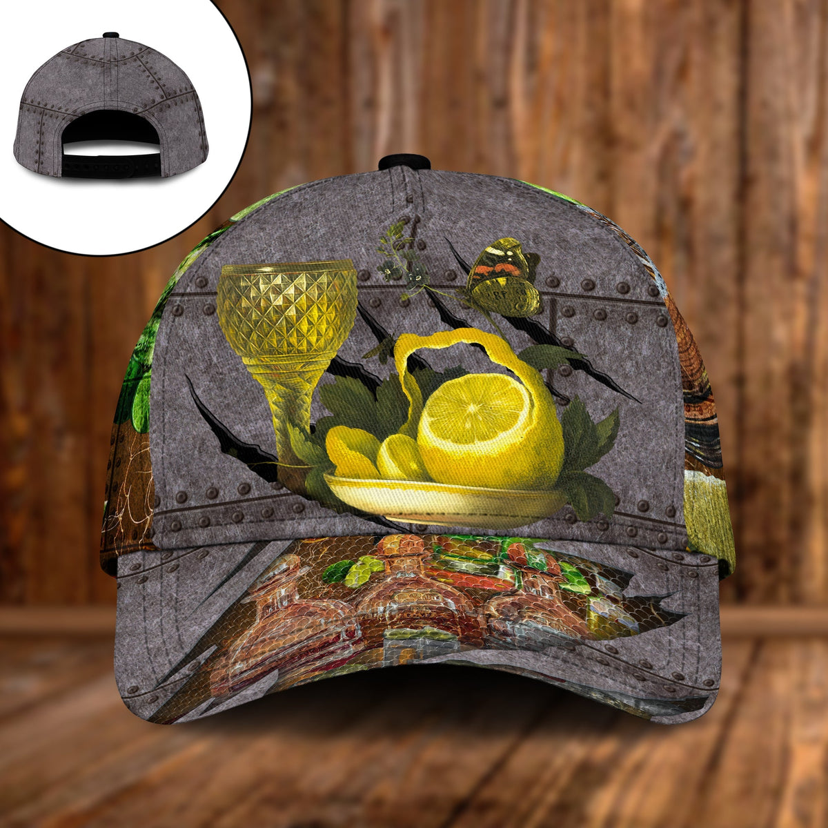 Wine Lemon Life Humor Quote Classic Cap For Outdoor Travel Parties And Thoughtful Holiday Gifting
