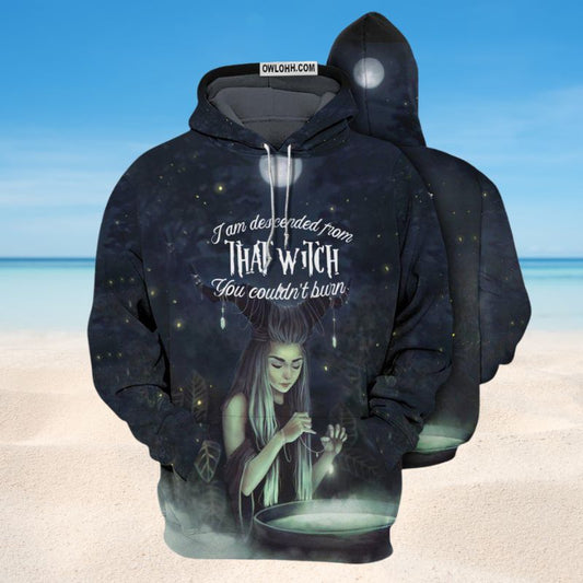 Witch Couldnt Burn Hoodie For Seasonal Parties Casual Outfits And Everyday Comfort