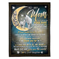 Wolf I Love You To The Moon And Back You Are The World Flannel Blanket For Cozy Bedroom Sofa Decor