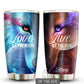 Wolf Love By The Moon Live By The Sun Personalized 20 Oz Tumbler For Coffee Travel And Daily Drinks