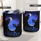 Wolf Love You To The Moon And Back Laundry Basket For Room Home Organizer