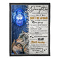 Wolf When Life Gives A Chance Take It Mom To Daughter Flannel Blanket For Cozy Bedroom Sofa Decor