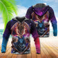 Red Blue Fantasy Wolf Dragon Hoodie For Mythical Adventures Weekend Outings And Thoughtful Gifting