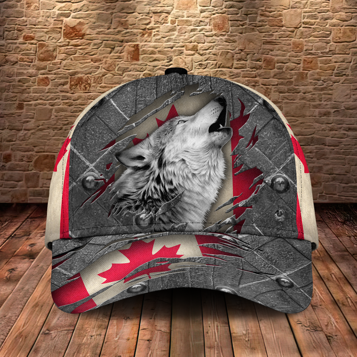 Wolf Canada Vintage Classic Cap For Holiday Trips Daily Outfits And Thoughtful Gifting
