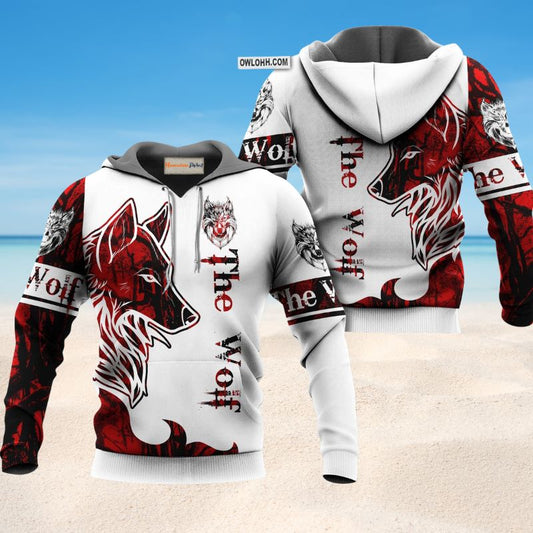 Classic Wolf Tattoo Hoodie For Wildlife Adventures Everyday Wear And Relaxed Outfits