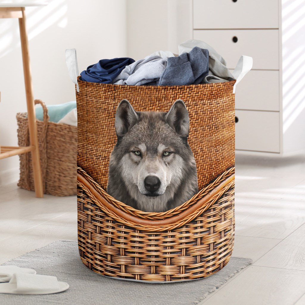 Wolf Laundry Basket For Room Home Organizer