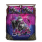 Wolf Couple Love Bedding Cover For Nature Bedroom Decor
