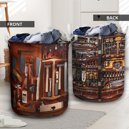 Too Much Woodworking Carpenter Toolbox Laundry Basket For Bathroom Bedroom Storage