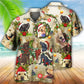 Labrador Retriever Christmas Hawaiian Shirt For Poolside Relaxation And Sunny Getaways