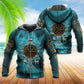 Blue Yggdrasil Norse Tree Hoodie For Viking Inspired Streetwear Holidays And Thoughtful Gifts