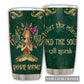 Yoga And The Soul Personalized 20 Oz Tumbler For Coffee Travel And Daily Drinks