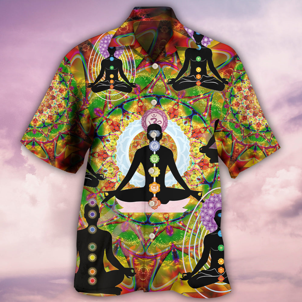 Yoga Wonderful Hawaiian Shirt For Vacation Days And Relaxed Coastal Outings